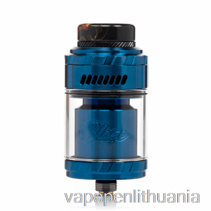 Thunderhead Creations Blaze Solo 25mm Rta Blue Vape Liquid